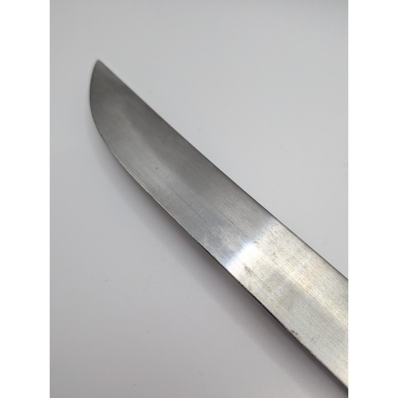 Vtg Ekco Eterna Slicer Knife 5-Inch Blade & Utility 6 in. Wood Handles Japan - Picture 13 of 16